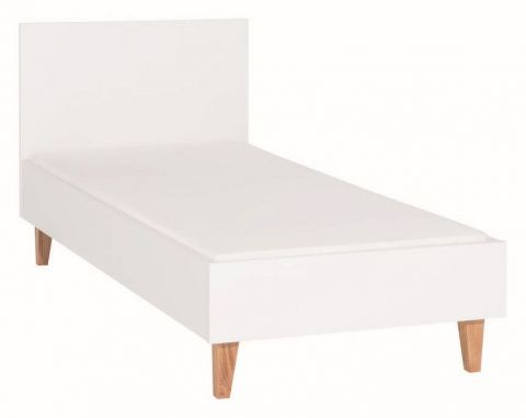 Kinderbett / Jugendbett Syrina 12, Farbe: Weiß - Liegefläche: 90 x 200 cm