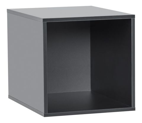 Aufbewahrungsbox groß Minnea, Farbe: Schwarz - Abmessungen: 32 x 32 x 41 cm (H x B x T)