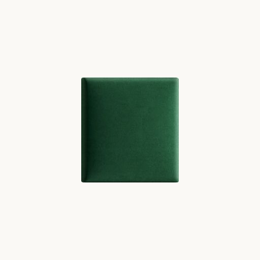 Wandpaneel im modernen Stil Farbe: Grün - Abmessungen: 42 x 42 x 4 cm (H x B x T)