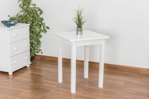 Kleiner weißer Tisch