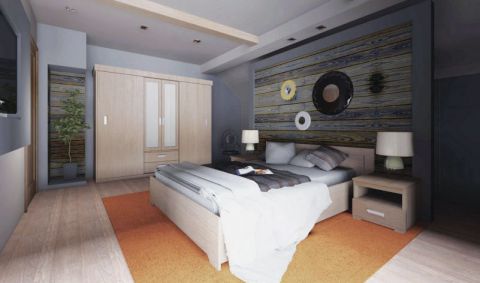 Schlafzimmer Komplett - Set C Kikori, 4-teilig, Farbe: Sonoma Eiche