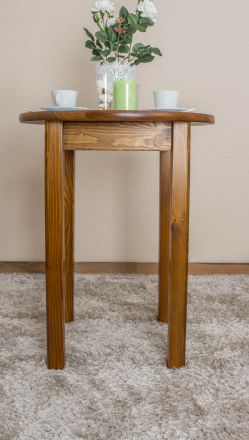 Tisch rund 60 cm Holz