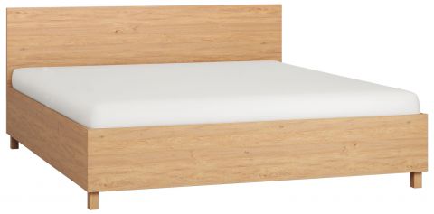 Doppelbett Averias 18 inkl. Lattenrost, Farbe: Eiche - Liegefläche: 180 x 200 cm (B x L)