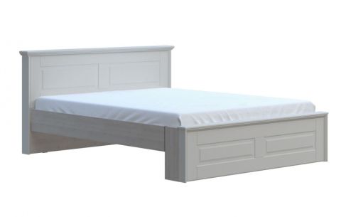 Doppelbett Falefa 04, Farbe: Elfenbein - Liegefläche: 160 x 200 cm (B x L)