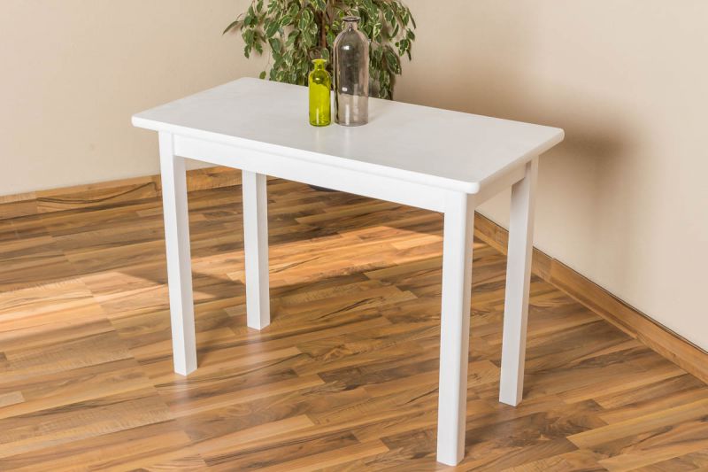 Tisch weiß 100 cm