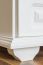 Sideboard mit 6 Schubladen, Farbe: Weiß, Breite: 139 cm - Küchenschrank, Anrichte, Sideboard