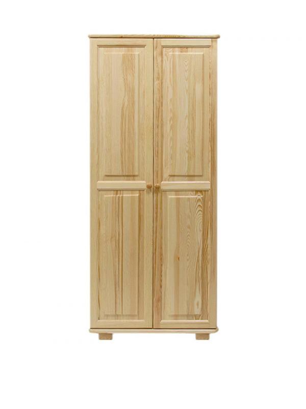 Kiefer-Schrank A-Qualität Massivholz, Farbe: Natur 190x90x60 cm