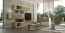 Wohnzimmer Möbel: Wohnwand Ruma 06, Farbe: Sonoma Eiche / Weiß - Abmessungen: 279 x 189 x 38 cm (B x H x T)