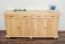 Sideboard mit 4 Schubladen, Farbe: Natur, Breite: 182 cm - Küchenschrank, Anrichte, Sideboard