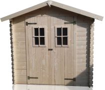 Steiner Shopping Gartenhaus Linz 3 - 2,26 x 2,78 Meter aus 19 mm Blockbohlen