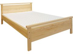 Kinderbett / Jugendbett Kiefer massiv Vollholz natur 69, inkl. Lattenrost - Abmessung 140 x 200 cm