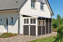 Gartenhaus terragrau, Grundfläche: 6,4m²