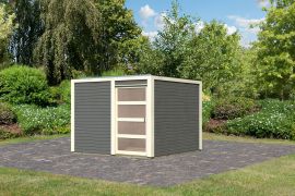 Gartenhaus terragrau, Grundfläche: 7,6m²