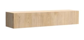 TV-Unterschrank | Push-to-open Funktion | 1 Kipptür | Farbe: Eiche Hickory Jackson | 3 Fächer | schlichtes Design | für Wohnzimmer