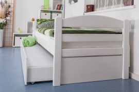 Bett weiß 90x200