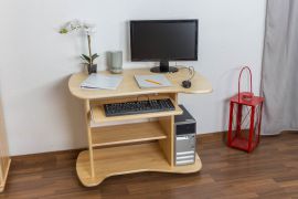 Schreibtisch Holz massiv