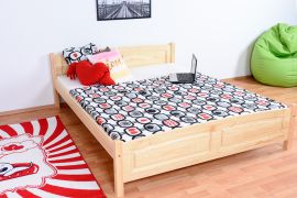 Jugendbett Kiefer massiv Vollholz natur 79, inkl. Lattenrost - 160 x 200 cm (B x L)