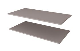 Holzeinlegeboden für Kleiderschrank | 2er Set | Farbe: Kaschmir | für Schränke mit der Breite: 100 cm