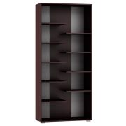 Regal Tabubil 29, Farbe: Wenge - Abmessungen: 200 x 90 x 41 cm (H x B x T)