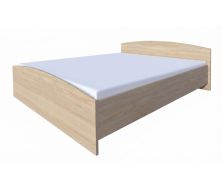 Einzelbett / Gästebett Rabaul 18, Farbe: Sonoma Eiche - Liegefläche: 120 x 200 cm (B x L)