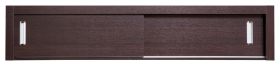 Aufsatz für Schiebetürenschrank / Kleiderschrank Sepatan 06, Farbe: Wenge - Abmessungen: 40 x 190 x 60 cm (H x B x T)