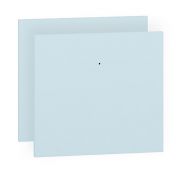 Schubladenfront Egvad, 2er Set, Farbe: Hellblau - Abmessungen: 34 x 37 x 2 cm (H x B x T)