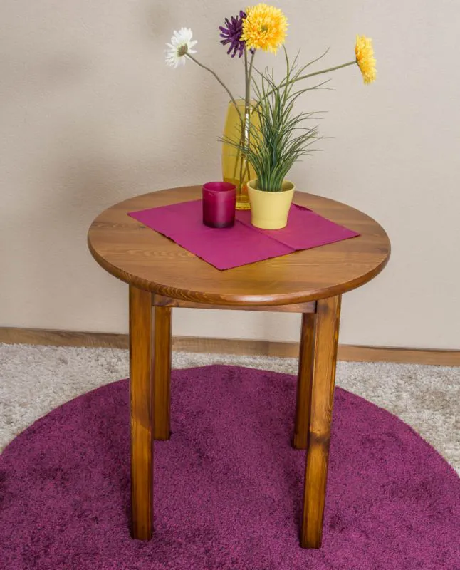 Runder Esstisch 70 cm Durchmesser