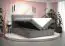 Doppelbett mit weichen Veloursstoff Pirin 41, Farbe: Beige - Liegefläche: 180 x 200 cm (B x L)