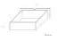 Einzelbett / Funktionsbett "Easy Premium Line" K6 inkl. 4 Schubladen und 2 Abdeckblenden 140 x 200 cm Buche Vollholz massiv weiß lackiert