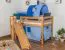 Hochbett mit Rutsche