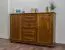 Kommode Kiefer massiv Vollholz Eichefarben 007 - Abmessung 100 x 150 x 45 cm (H x B x T)