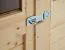 Gartenhaus 1,91 x 2,02 Meter (inkl. Dach) | aus Holz | aus vorgefertigten Elementen| unbehandelt | mit Satteldach Abbildung