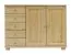 Anrichte, Massivholz, 118 cm breit Abbildung