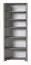 Schmaler 80 cm breiter Kleiderschrank mit 2 Türen | Farbe: Eiche Abbildung