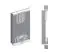 Schiebetürenschrank / Kleiderschrank Jan 05D mit Spiegel, Farbe: Eiche Sonoma / Weiß matt - Abmessungen: 200 x 200 x 62 cm (H x B x T)