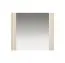 Schlichter Spiegel für Vorraum Petkula 11, Farbe: Beige hell, modernes Design, Maße: 56 x 65 x 2 cm, aus hochwertigen Materialien