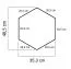 Polsterpaneele, 10er Set, Farbe: Rosa, Bezug: Velour, Maße: 35 x 40,5 cm