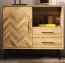Kommode Kumeu 33 Wildeiche massiv geölt - Abmessungen: 80 x 97 x 45 cm (H x B x T)