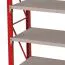 Schwerlastregal Mod. Industrie 04 - Abmessungen: 250 x 200 x 50 cm (H x B x T)