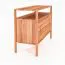 Kommode Wellsford 28 Kernbuche massiv geölt - Abmessungen: 84 x 108 x 46 cm (H x B x T)