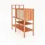 Regal Wellsford 38 Kernbuche massiv geölt - Abmessungen: 123 x 120 x 46 cm (H x B x T)