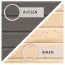 Saunahaus "Anni 2" SET B mit Ofen 9 kW, Farbe: Terragrau - 369 x 309 cm (B x T), Grundfläche: 9,3 m²