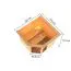 Sauna "Gunvald" SET mit bronzierter Tür und Kranz - Farbe: Natur, Ofen externe Steuerung easy 9 kW - 224 x 210 x 191 cm (B x T x H)