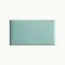 Wandpaneel mit modernen Design Farbe: Hellblau - Abmessungen: 42 x 84 x 4 cm (H x B x T)