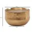 Wohnzimmertisch, Farbe: Gold - Abmessungen: 60 x 60 x 35 cm (B x T x H)