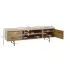 TV-Unterschrank / Lowboard, Farbe: Eiche - Abmessungen: 45 x 160 x 40 cm (H x B x T)