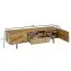 TV-Unterschrank / Lowboard, Farbe: Eiche - Abmessungen: 46 x 160 x 43 cm (H x B x T)