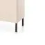 Schlafzimmer Komplett - Set A Authie, 5-teilig, Beige / Eiche hell / Dunkelblau, angenehmes Design, harmonische Farben, einfache und rasche Montage