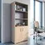 Schrank Garut 25, Farbe: Sonoma Eiche - Abmessungen: 194 x 80 x 40 cm (H x B x T)