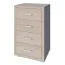 Kommode Kerowagi 24, Farbe: Sonoma Eiche - Abmessungen: 90 x 70 x 41 cm (H x B x T)